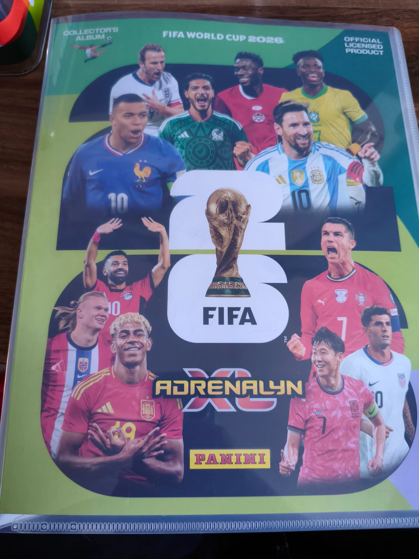 Album avec cartes de foot panini cdm